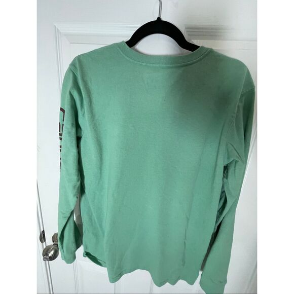 Carthartt long sleeve tshirt medium green - Picture 2 of 6
